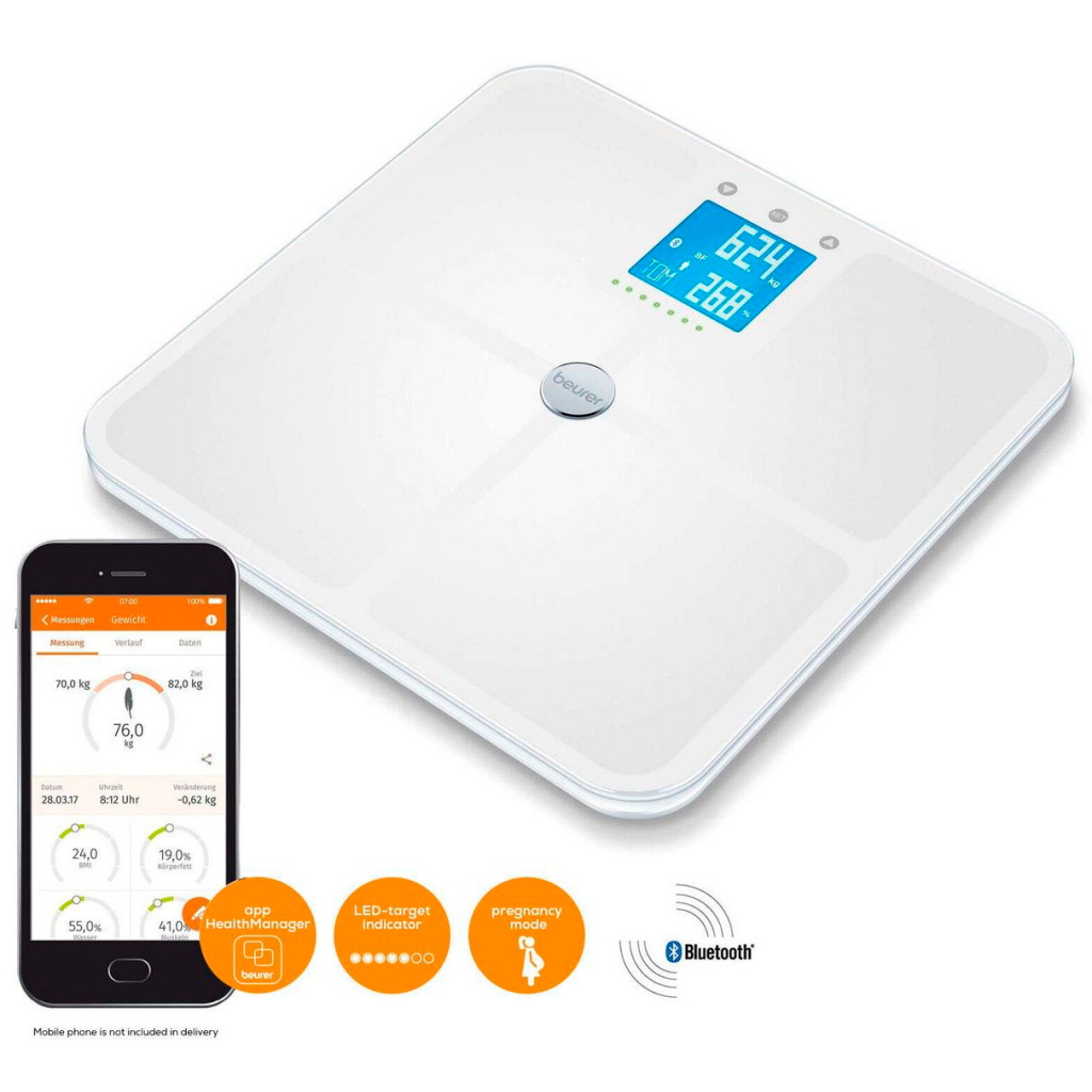 Ваги підлогові Beurer BF 950 white - изображение 2