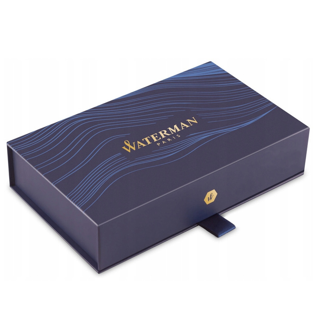 Ручка кулькова Waterman EXPERT Black GT  BP + чохол + подар.упаковка GIFT24 (20 021b24) - изображение 4