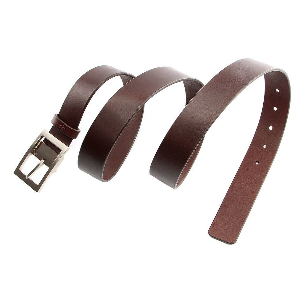 Ремінь Grande Pelle Шкіряний Коричневий (00242) - зображення 10