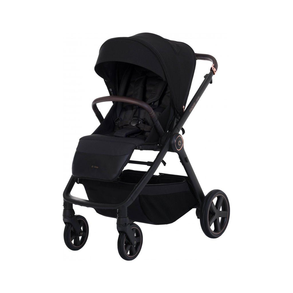 Коляска Espiro 2 в 1 Only 410 Stylish Black (колеса GEL) (5905683801225) - зображення 2