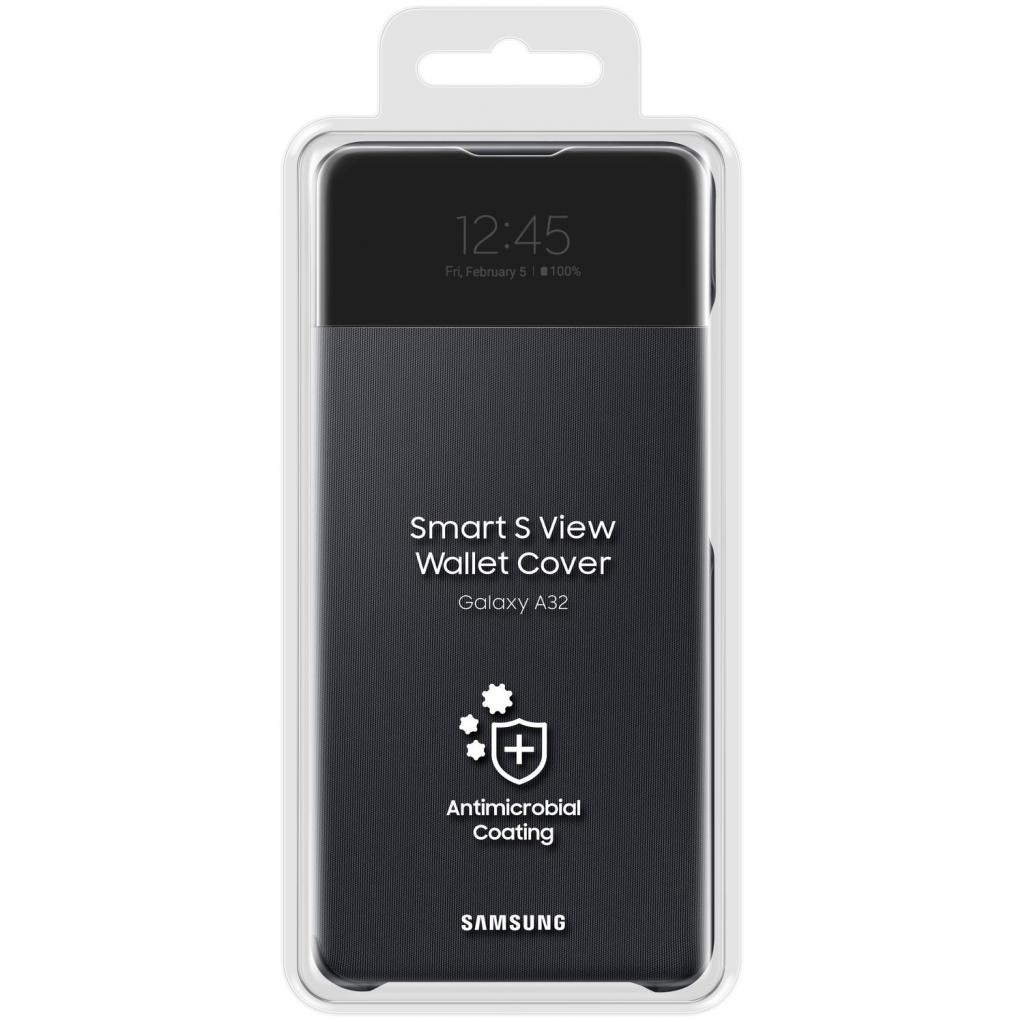 Чохол до мобільного телефона Samsung SAMSUNG Galaxy A32/A325 S View Wallet Cover Black (EF-EA325PBEGRU) - зображення 5