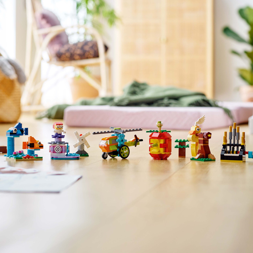 Конструктор LEGO Кубики й функції 500 деталей (11019) - зображення 6