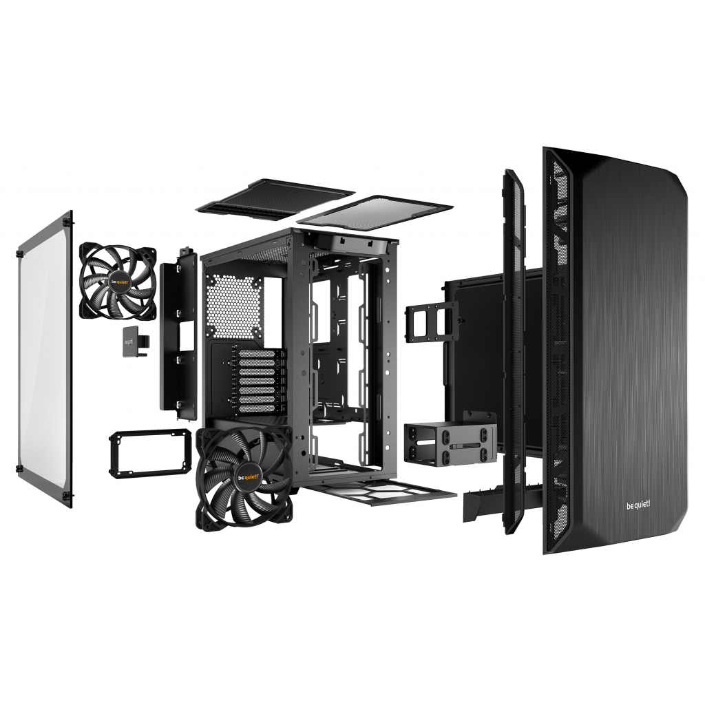 Корпус Be quiet! Pure Base 500 Window Black (BGW34) - зображення 9