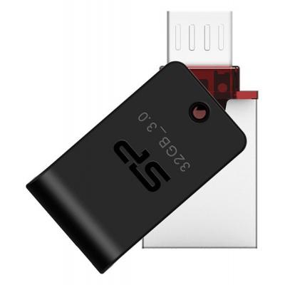 USB флеш накопичувач Silicon Power 32GB Mobile X31 USB 3.0 (SP032GBUF3X31V1K) - зображення 2