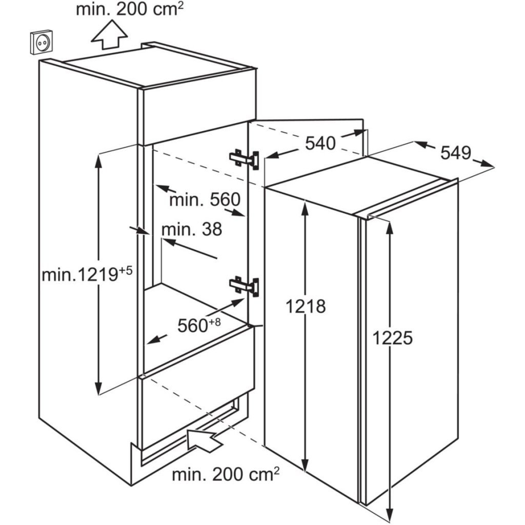 Холодильник Electrolux LFB3AE12S1 - зображення 4