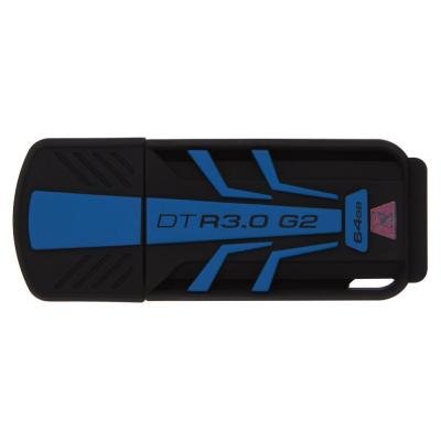 USB флеш накопичувач Kingston 64GB DataTraveler R3.0 G2 USB 3.0 (DTR30G2/64GB) - зображення 1