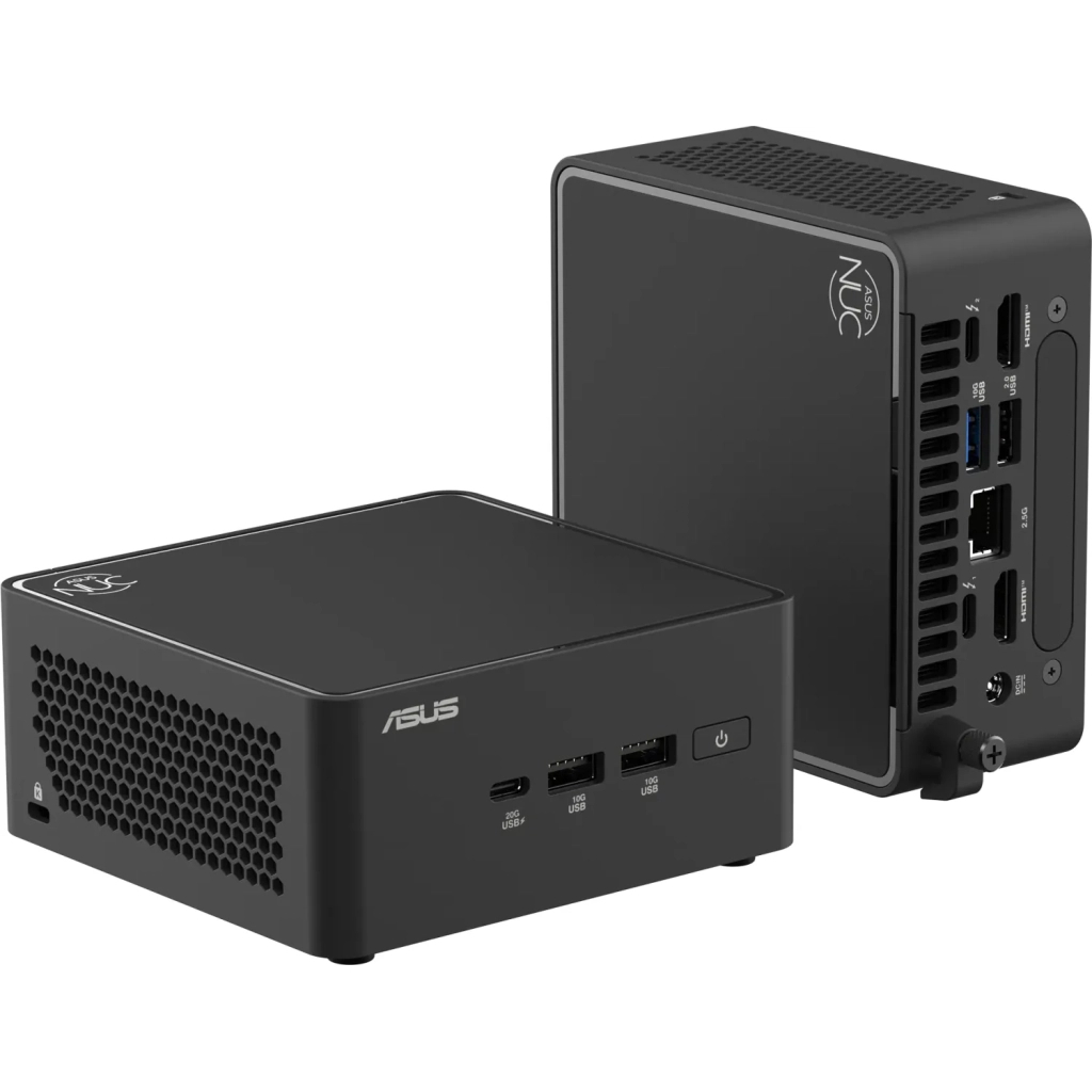 Комп'ютер ASUS NUC 15 Pro RNUC15CRHI300002 / Core 3 100U 15W/Intel Arc graphics/no RAM/no Storage/Intel Wi-Fi 7 (90AR00Q2-M00020) - зображення 8