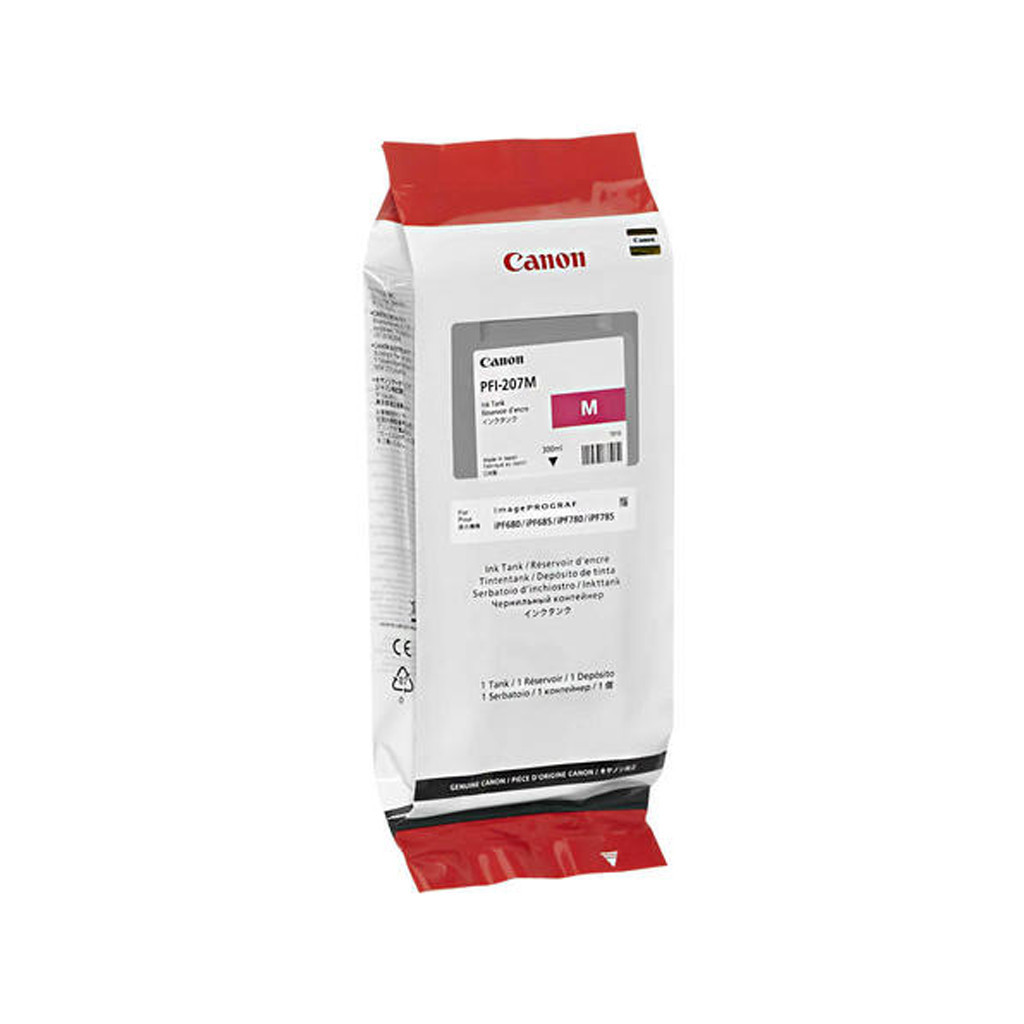Картридж Canon PFI-207M 300ml magenta (8791B001) - изображение 1