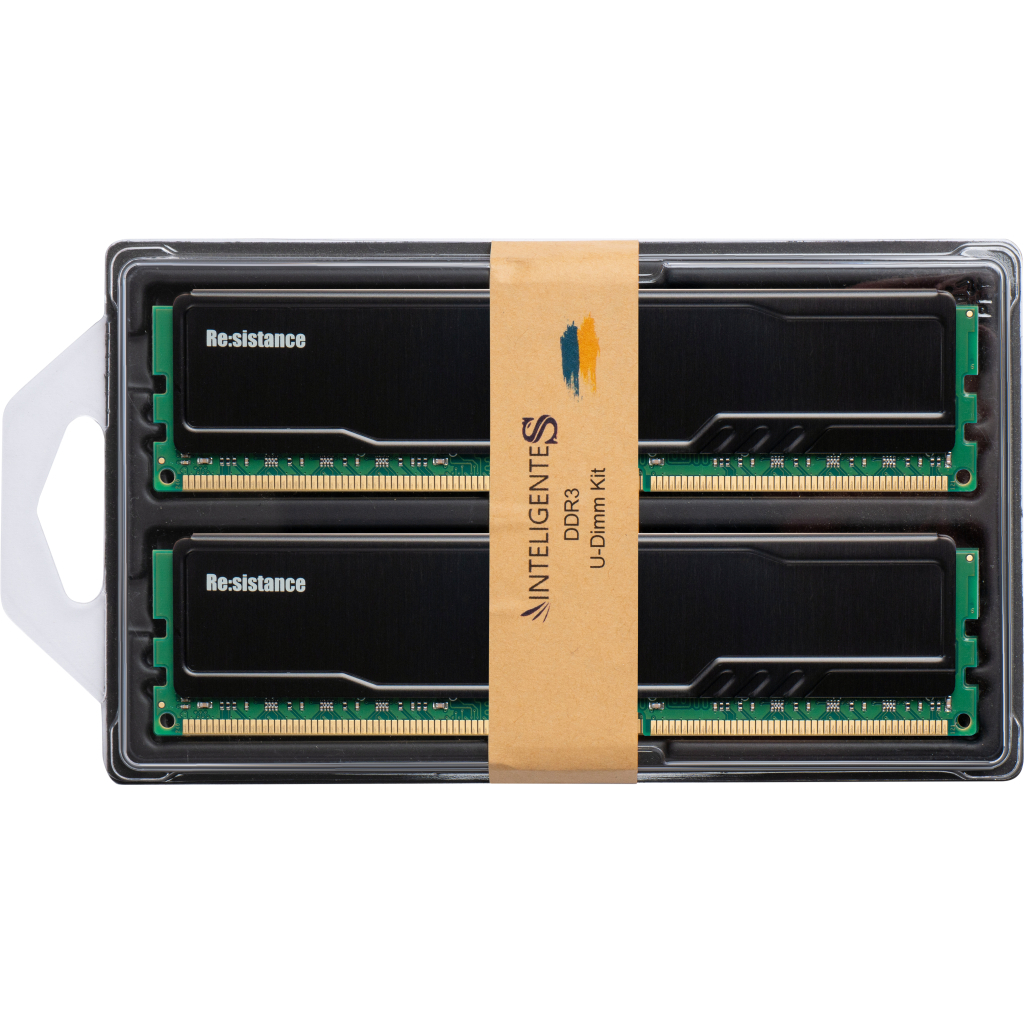 Модуль пам'яті для комп'ютера DDR3L 16GB (2x8GB) 1600 MHz CL11 1.35V Resistance INTELIGENTES (IR3BFB2/16) - зображення 4