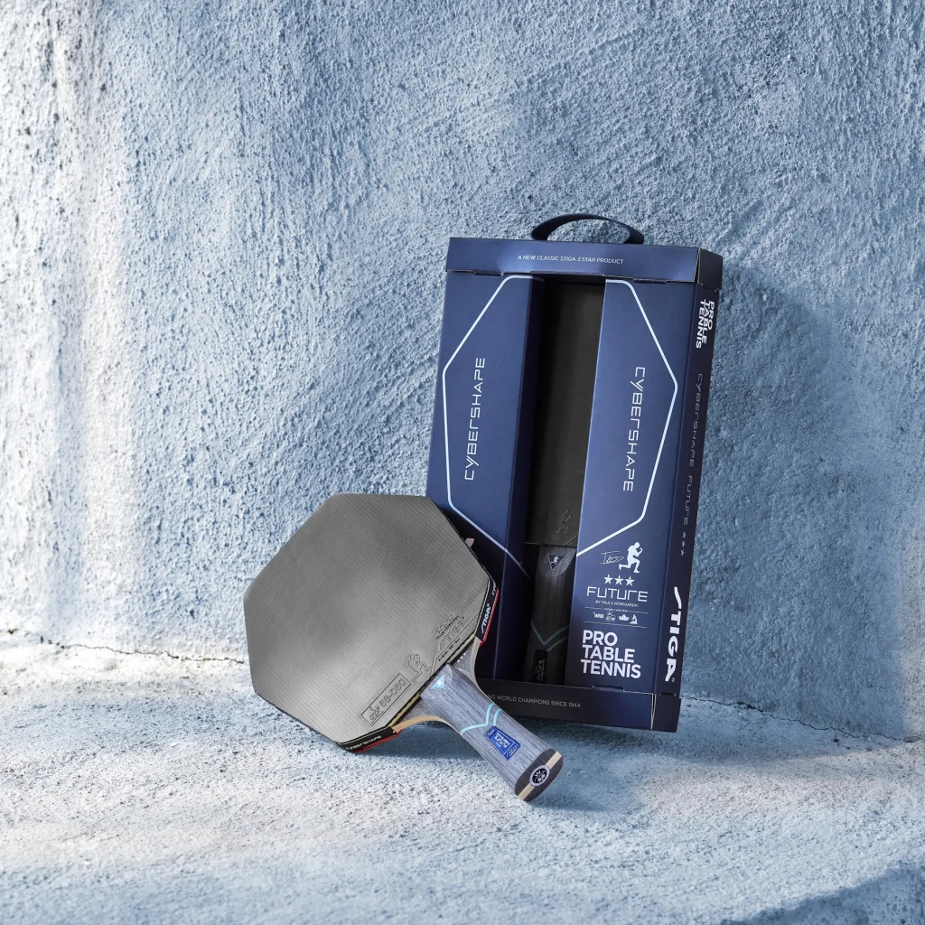 Ракетка для настільного тенісу Stiga Cybershape Future 3 Star FL (1213-0304-35) (931284) - зображення 11