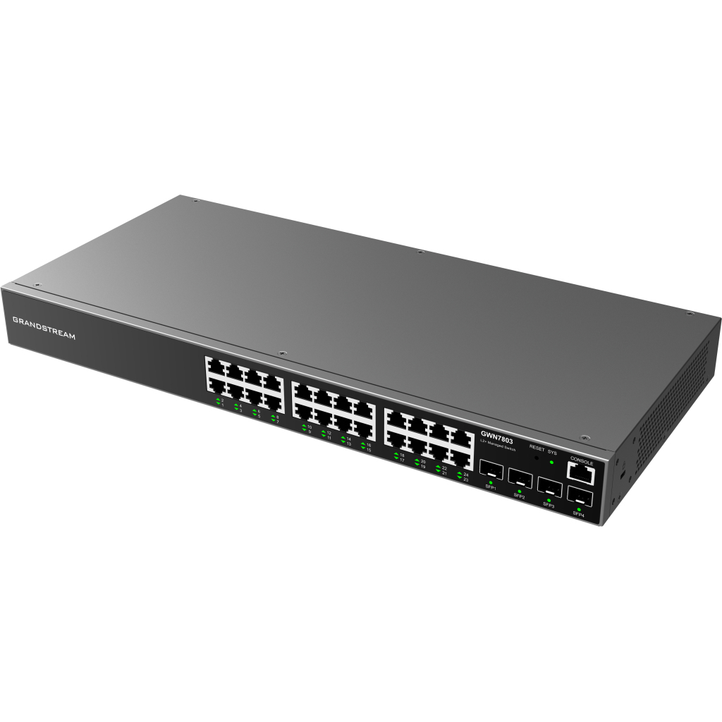 Комутатор мережевий Grandstream GWN7803 - изображение 4