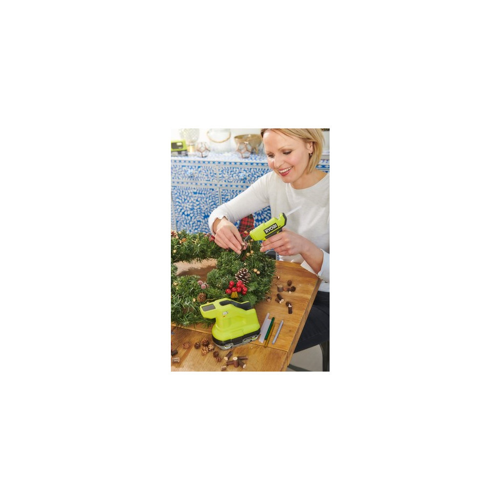 Клейовий пістолет Ryobi ONE+ RGLM18-0 (без АКБ та ЗП) (5133005001) - изображение 2