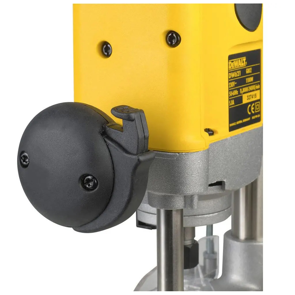 Фрезер DeWALT 1100 Вт, 8000 - 24000 об/хв, цанга 8 мм, 3.1 кг, кейс TSTAK (DW621KT) - изображение 3