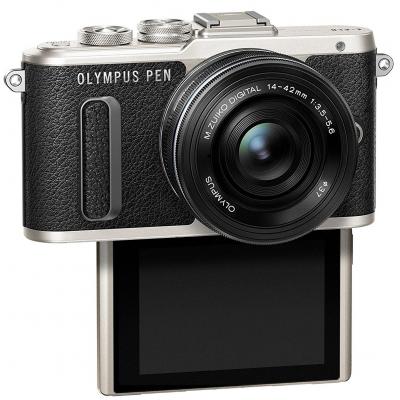 Цифровий фотоапарат Olympus E-PL8 14-42 mm Pancake Zoom Kit black (V205082BE000) - зображення 5