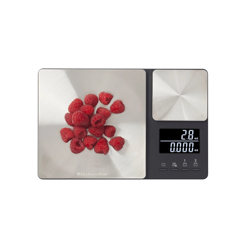 Ваги кухонні KitchenAid Measuring KQ909G, з подвійною платформою - изображение 6