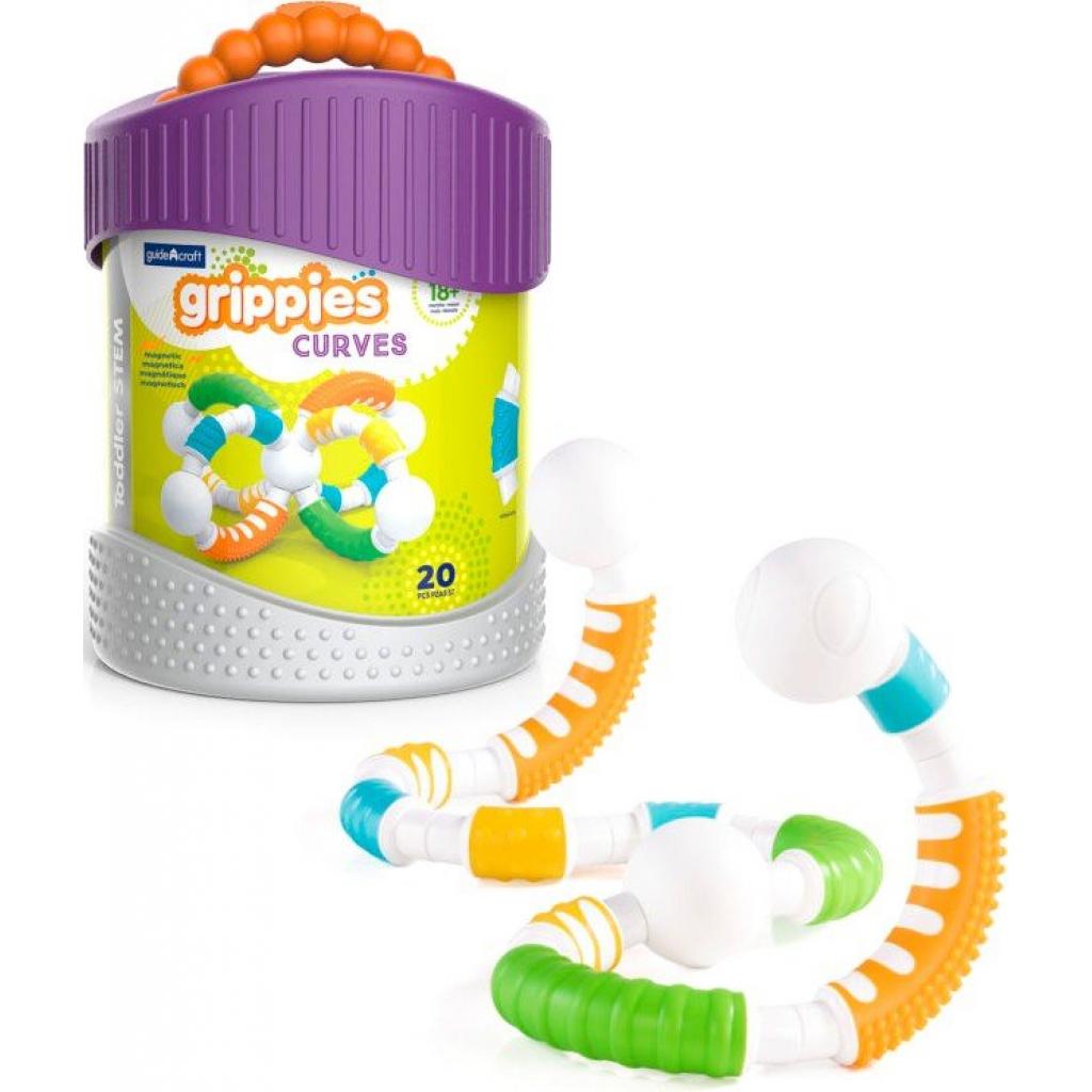 Конструктор Guidecraft Grippies Curves, 20 деталей (G8319) - зображення 10