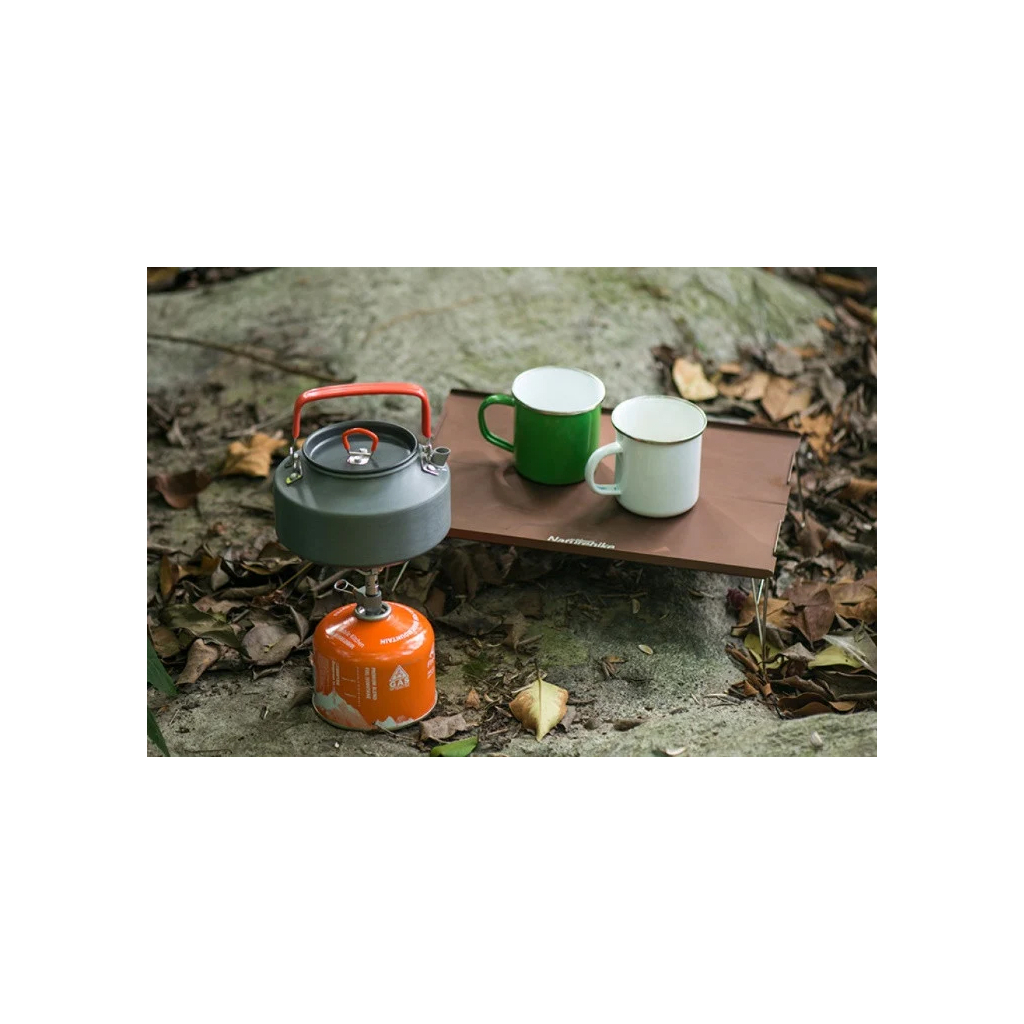 Чайник туристичний Naturehike Camping 1.6л NH17C020-H Grey (6927595731932) - зображення 4