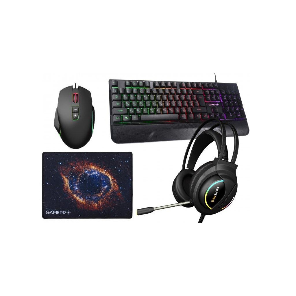 Комплект GamePro GS1252 Combo 4в1 (GS1252) - зображення 1