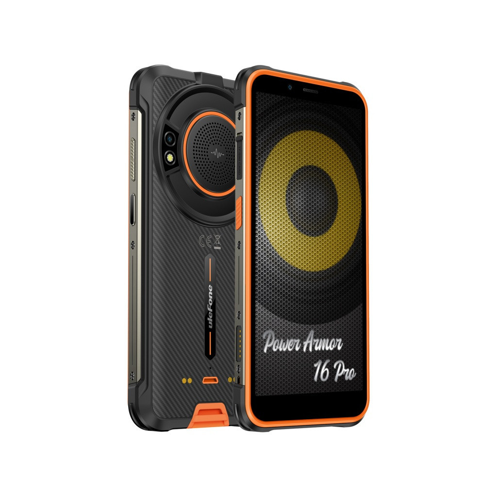 Мобільний телефон Ulefone Power Armor 16 Pro 4/64Gb Orange (6937748734840) - зображення 4