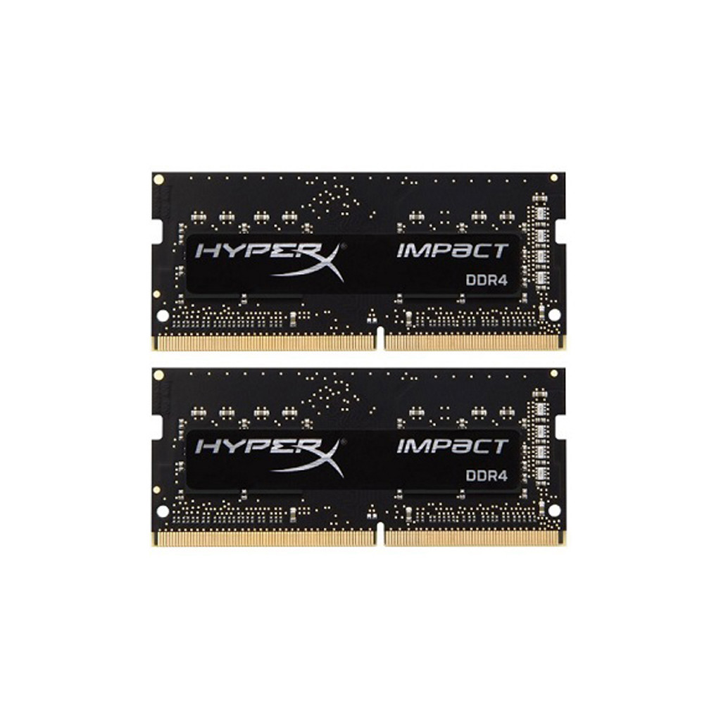 Модуль пам'яті для ноутбука SoDIMM DDR4 32GB (2x16GB) 3200 MHz HyperX Impact Kingston Fury (ex.HyperX) (HX432S20IB2K2/32) - зображення 1
