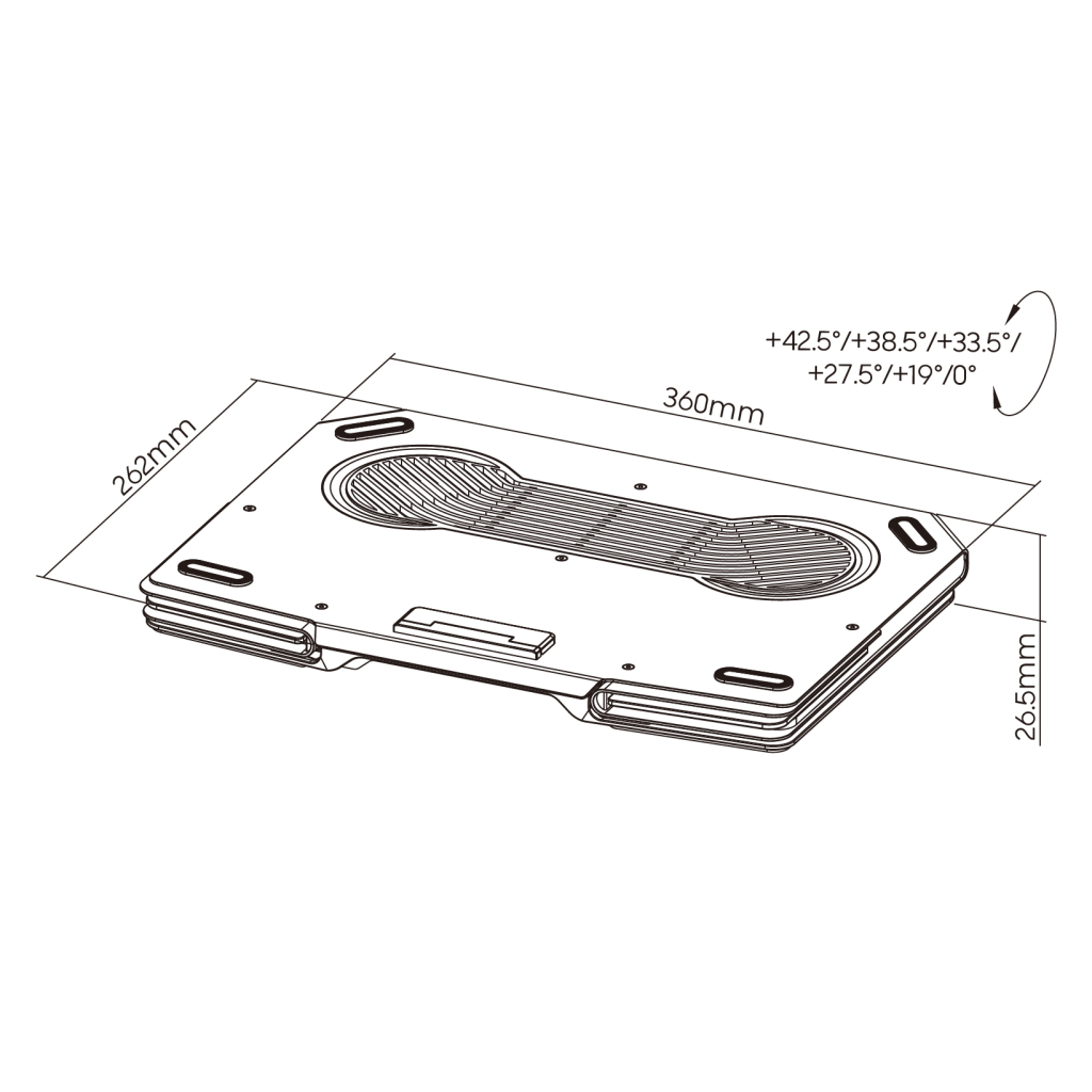 Підставка до ноутбука GamePro CP1540 - зображення 7