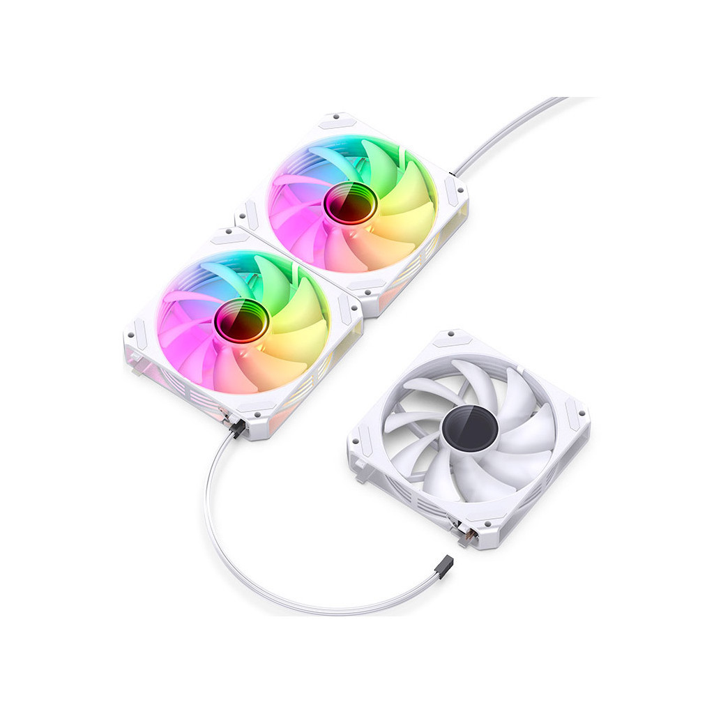 Кулер до корпусу JONSBO ZG-120W White - зображення 3