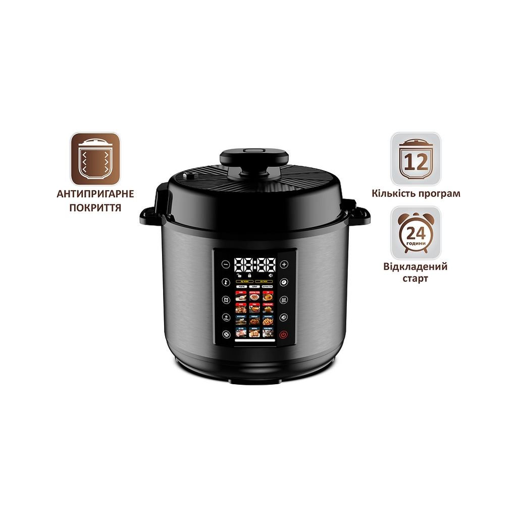 Мультиварка PRIME Technics PPC 121 Profi Cook - зображення 4