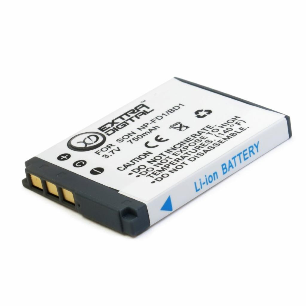 Акумулятор до фото/відео Extradigital Sony NP-BD1 (BDS2644) - зображення 3