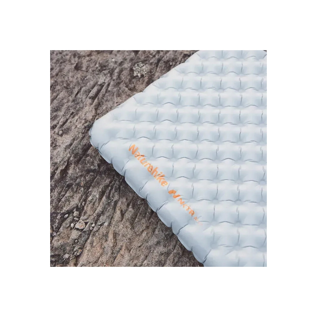 Матрац надувний Naturehike CNK2450WS012, 186х64, сірий (6976507663359) - picture 3