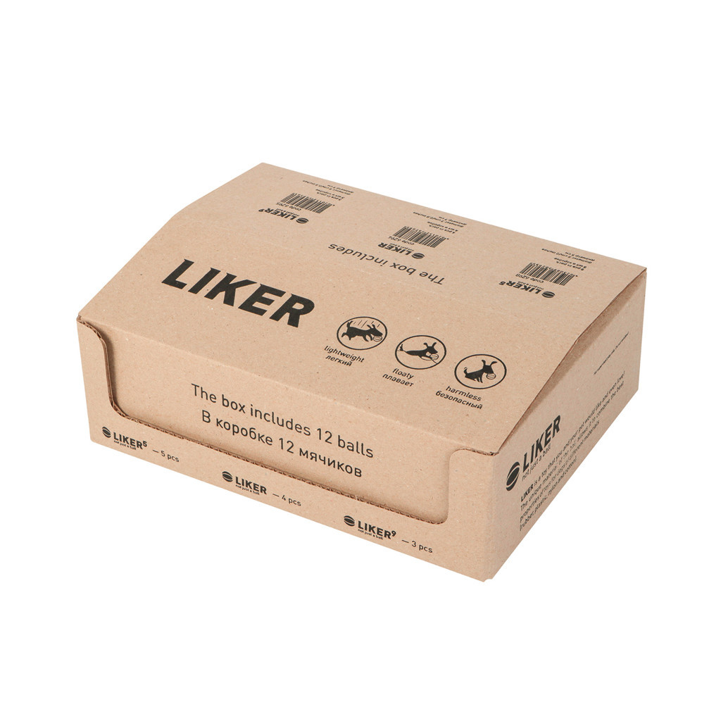 Іграшка для собак Liker Набір м'ячиків Мікс (6270) - зображення 2