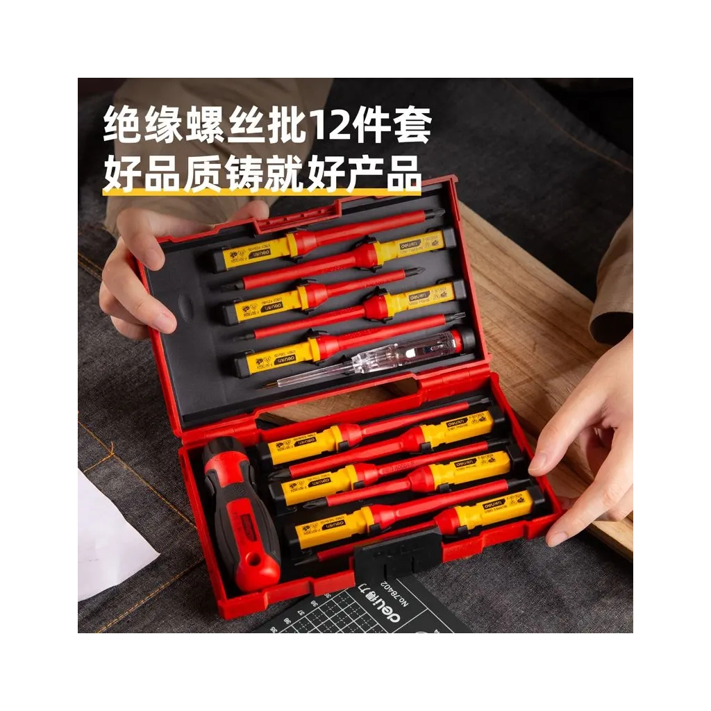 Набір викруток Deli ізольованого 12 шт. (DL510012) - picture 2