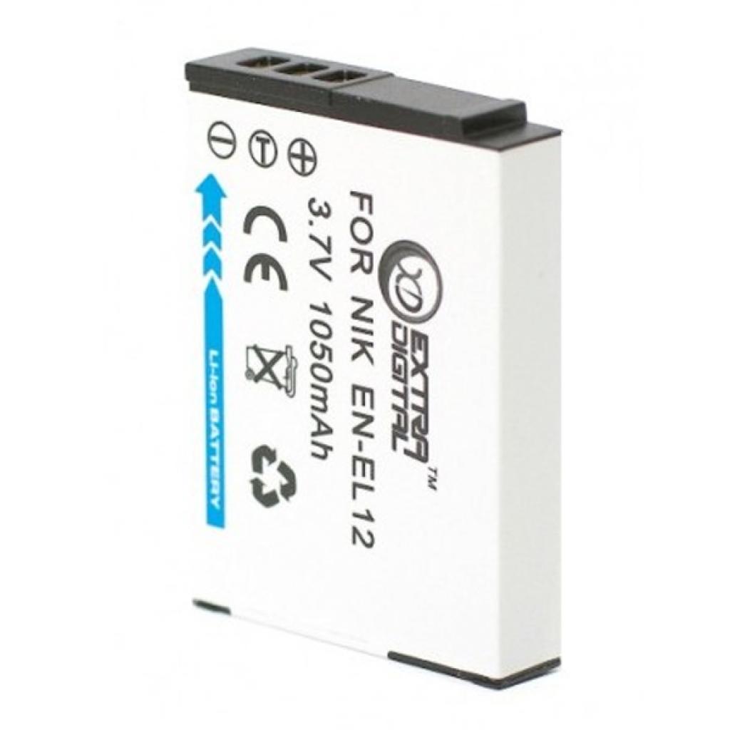 Акумулятор до фото/відео Extradigital Nikon EN-EL12 (BDN2520) - зображення 2