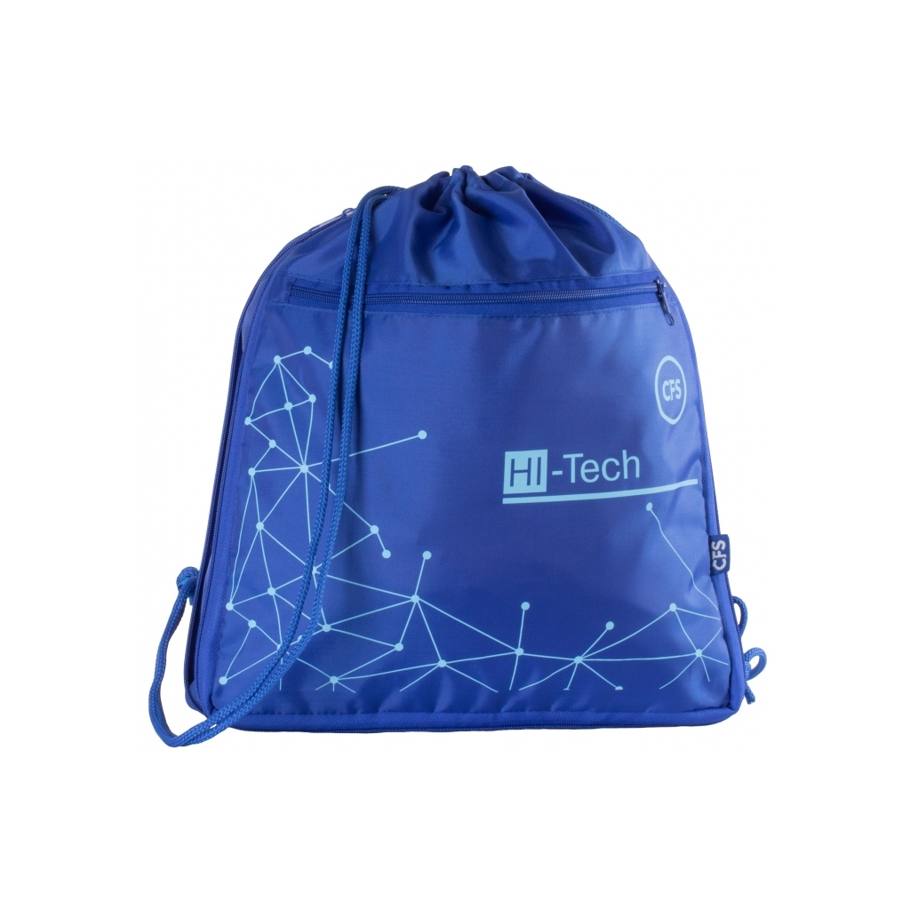 Сумка для взуття Cool For School HI-Tech на два відділення з розширенням (CF85727) - зображення 1