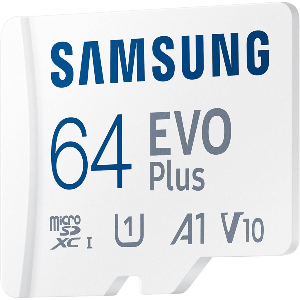 Карта пам'яті Samsung Miсro-SDXC memory card 64GB C10 UHS-I R130MB/s Evo Plus + SD (MB-MC64KA/EU) - зображення 3