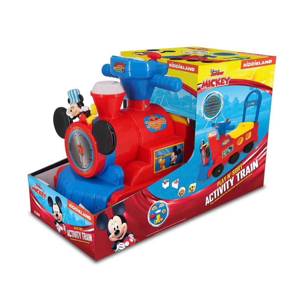 Чудомобіль Kiddieland Міккі Маус Паровозик-сортер (054874) - зображення 5