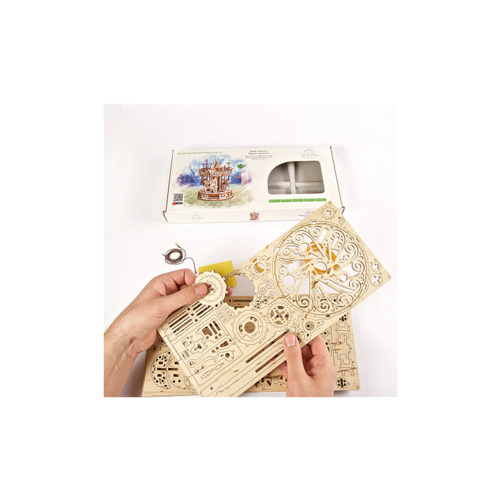Конструктор Ugears Карусель (6336749) - зображення 5