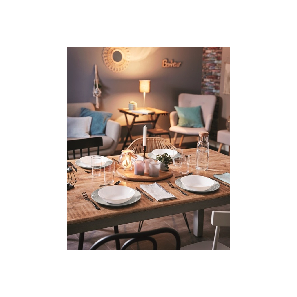 Тарілка Luminarc Diwali Granit 20 см супова (P0703) - зображення 4