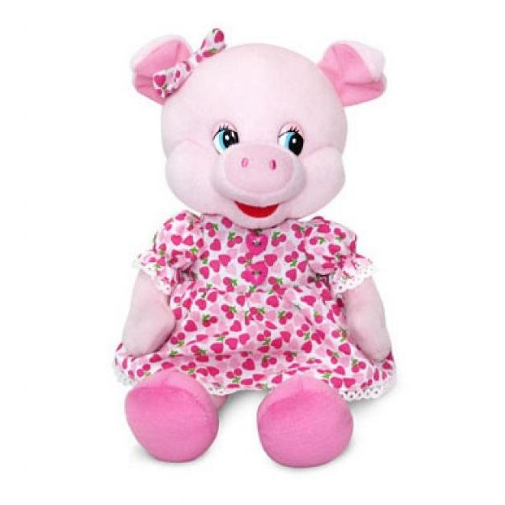 М'яка іграшка Lava Свинка в сукні з бантиком (LA8738) - зображення 1
