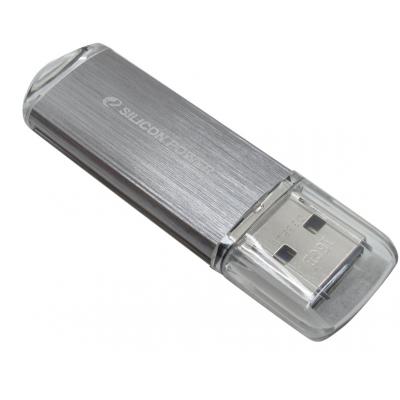 USB флеш накопичувач Silicon Power 16GB Ultima II I-Series Silver USB 2.0 (SP016GBUF2M01N1S) - зображення 4