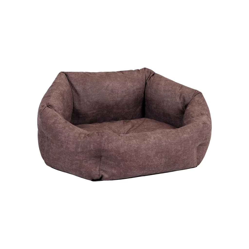 Лежак для тварин Природа "KOKOS" №1 (48х38х18 см) Темно-сірий (4823082419814) - зображення 1