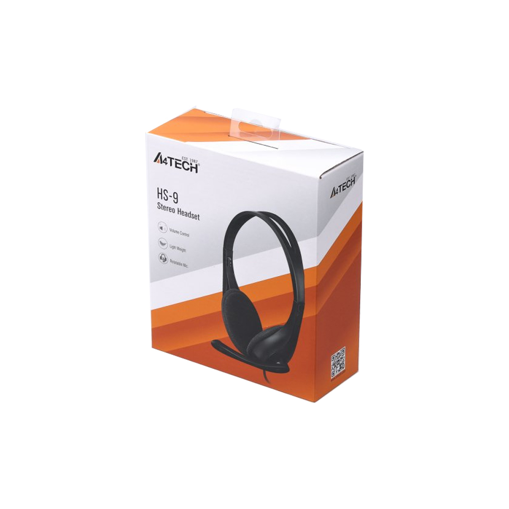 Навушники A4Tech HS-9 Black - зображення 4