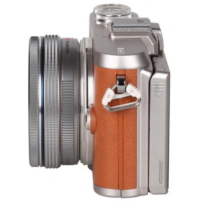 Цифровий фотоапарат Olympus E-PL8 14-42 mm Pancake Zoom Kit brown/silver (V205082NE000) - зображення 5