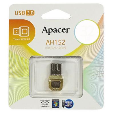USB флеш накопичувач Apacer 16GB AH152 Golden RP USB 3.0 (AP16GAH152C-1) - зображення 7