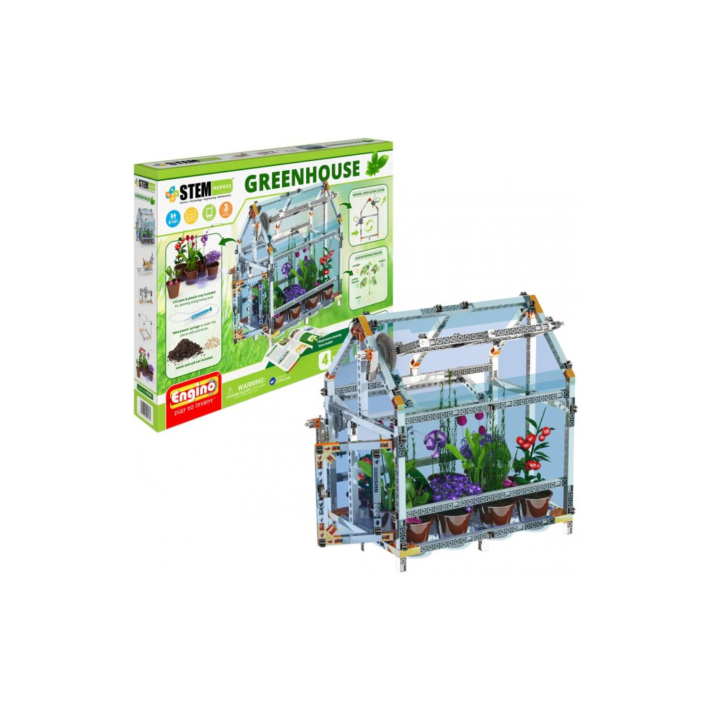 Конструктор Engino Stem Міні-теплиця на 9 горщиків (STH81) - зображення 1