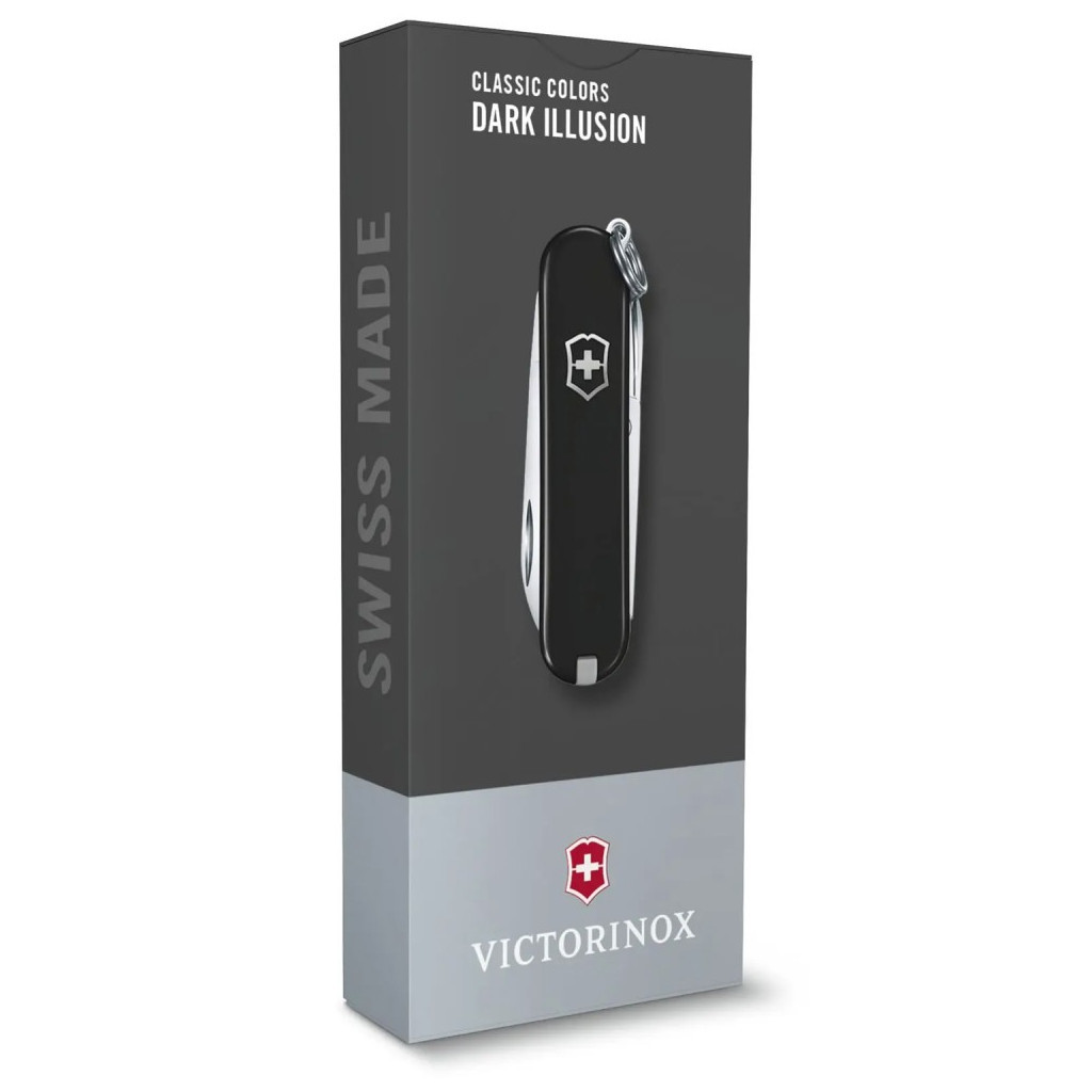 Ніж Victorinox Classic SD Colors Dark Illusion (0.6223.3G) - зображення 4