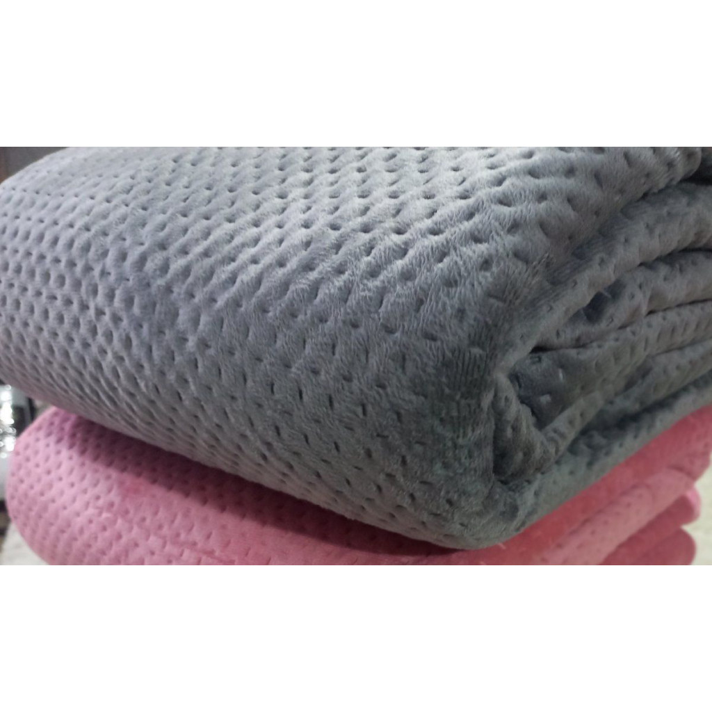 Покривало ШЕМ Версаль сірий велюр гіпоалергенне євро 220х240 (ПВерсальВелюр_сіре) - изображение 1