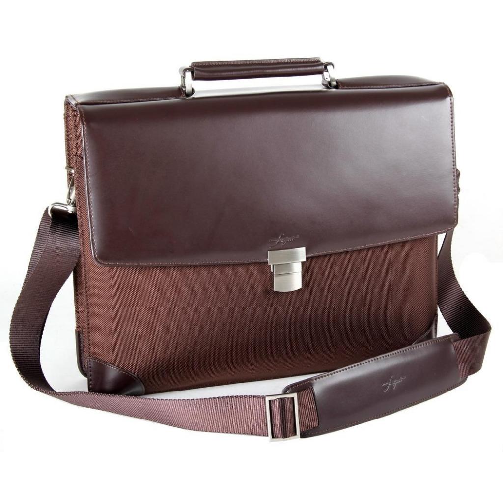 Сумка для ноутбука Fouquet 14" NBC-1002M BROWN (NBC-1002MBROWN) - зображення 2