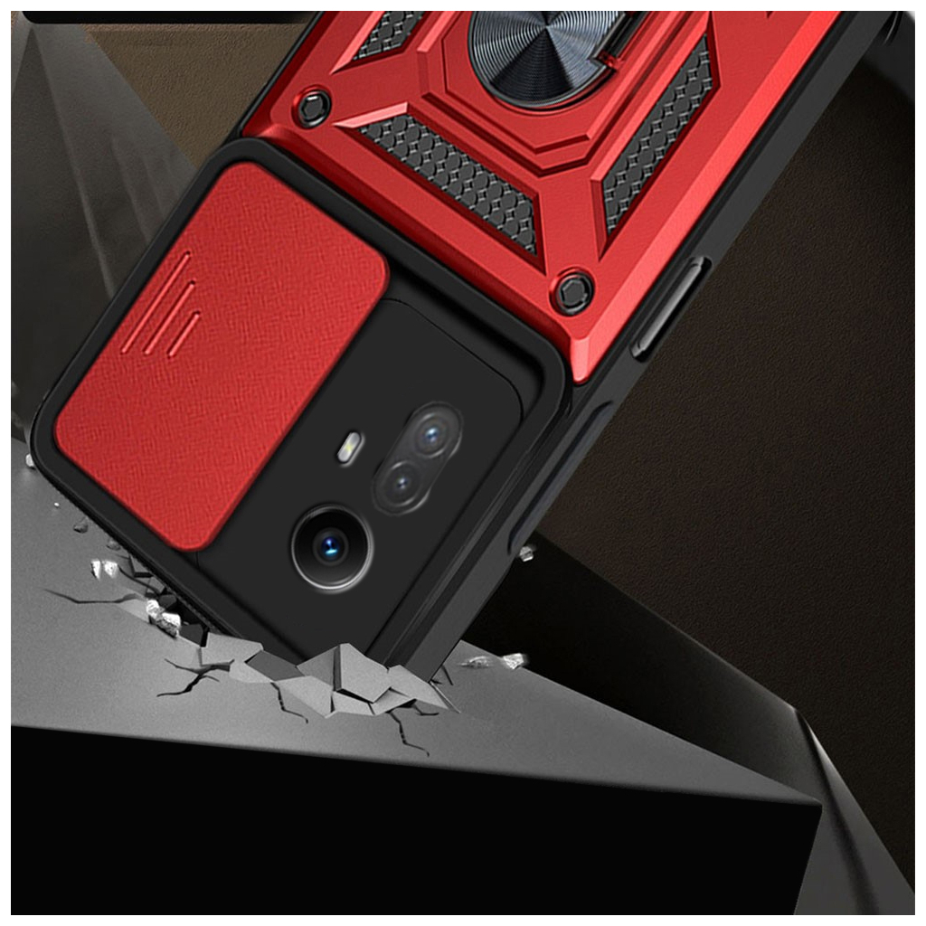 Чохол до мобільного телефона BeCover Military Xiaomi Redmi Note 12S Red (709488) - зображення 3