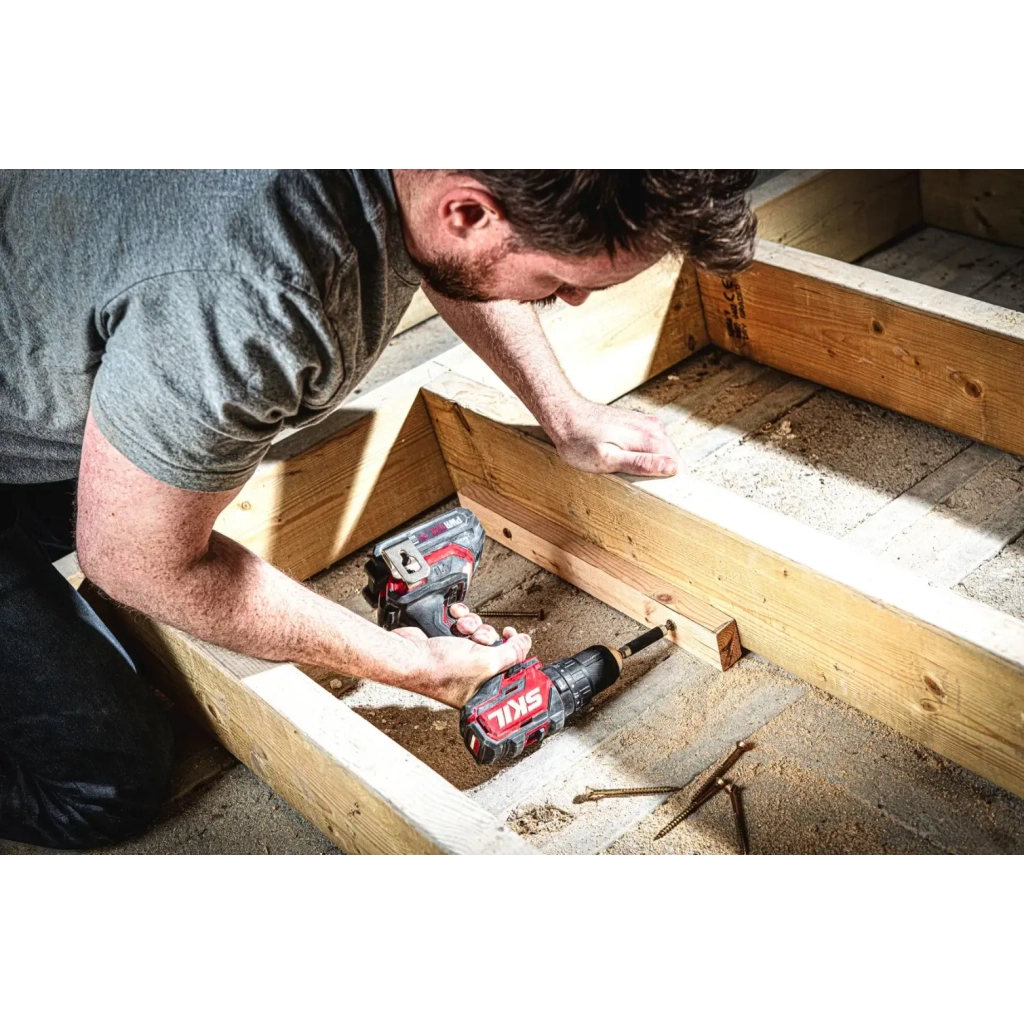 Шуруповерт Skil акумуляторний безщітковий ударний 3075 CA Compact, 2.5Ah (CD1E3075CA+BC1E3110AA) - изображение 8