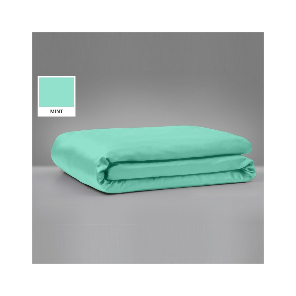 Простирадло MirSon Бязь Premium 11-2208 Mint 150х220 см (2200000953872) - зображення 2